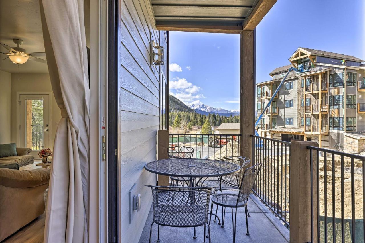 Keystone Condo With Balcony And Easy Mountain Access! Ngoại thất bức ảnh